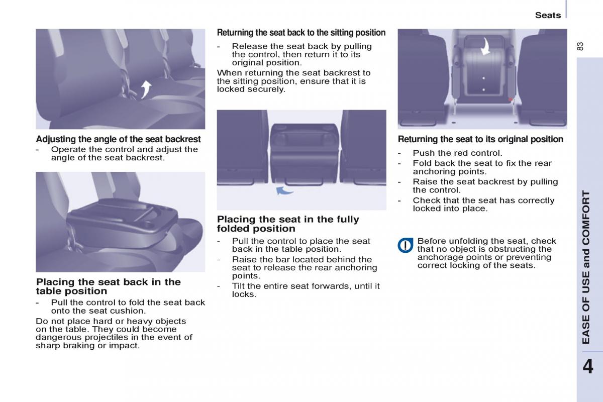 Citroen Berlingo Multispace II 2 owners manual / page 85