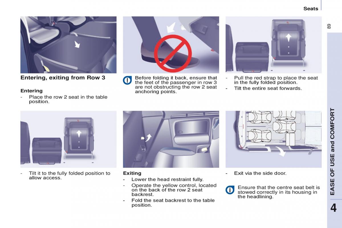 Citroen Berlingo Multispace II 2 owners manual / page 91