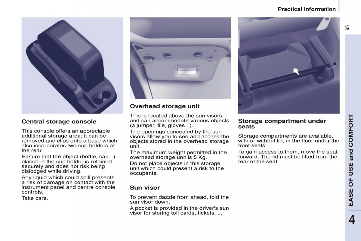 Citroen Berlingo Multispace II 2 owners manual / page 97