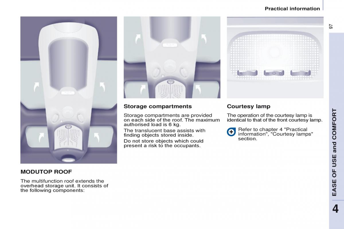 Citroen Berlingo Multispace II 2 owners manual / page 99