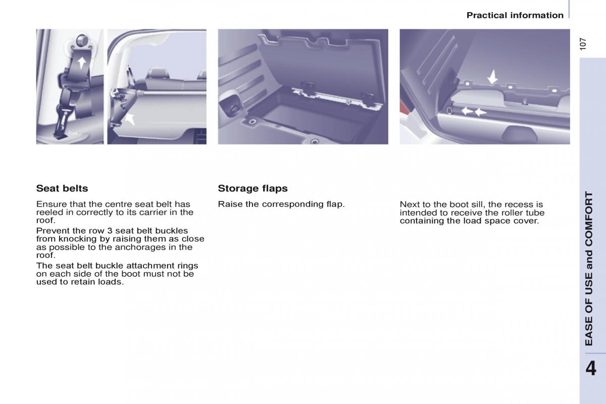 Citroen Berlingo Multispace II 2 owners manual / page 109