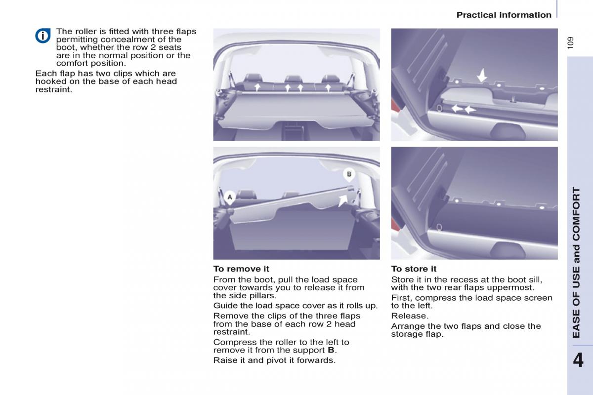 Citroen Berlingo Multispace II 2 owners manual / page 111