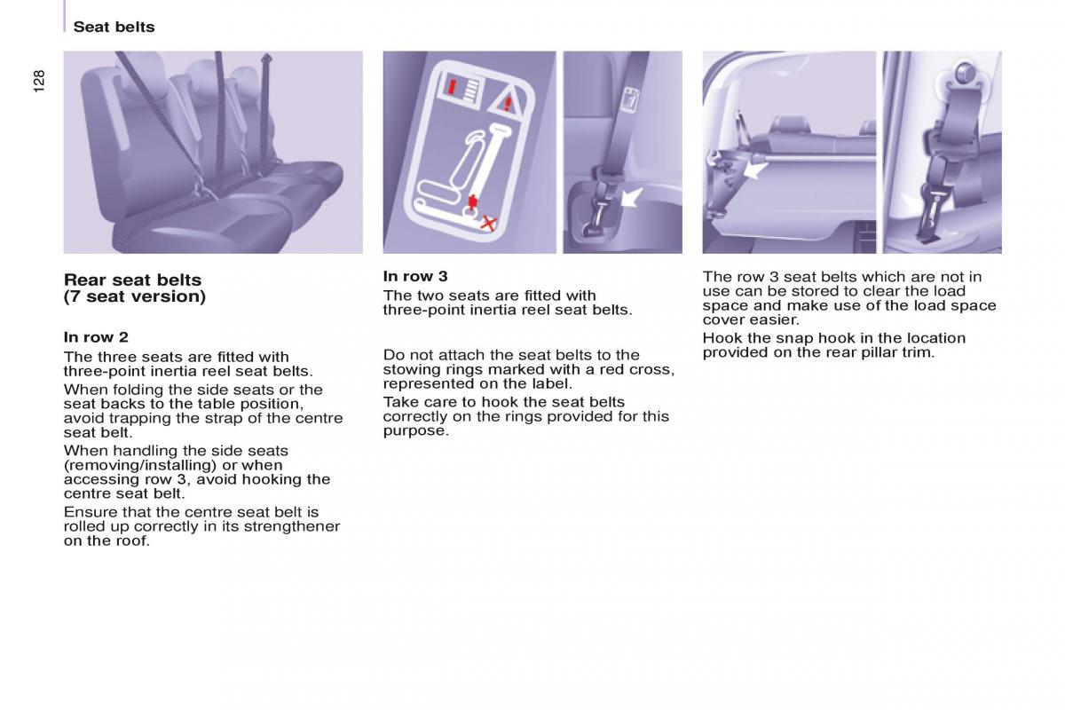 Citroen Berlingo Multispace II 2 owners manual / page 130