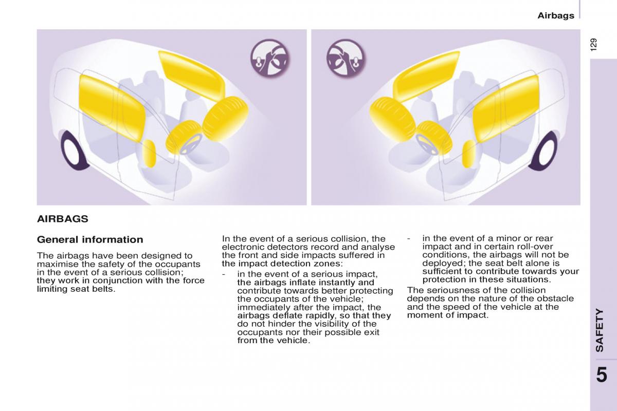 Citroen Berlingo Multispace II 2 owners manual / page 131