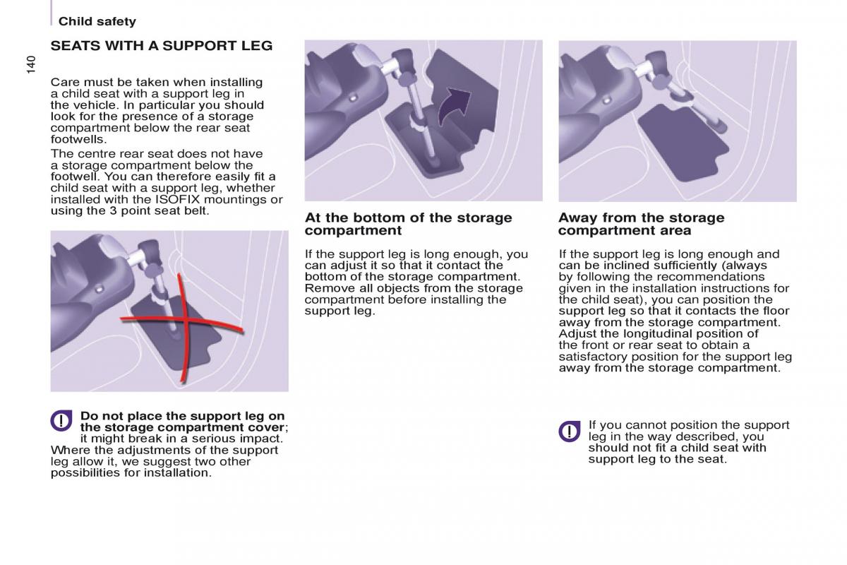 Citroen Berlingo Multispace II 2 owners manual / page 142