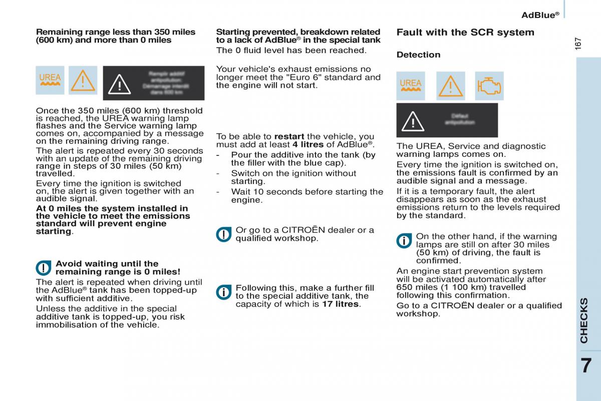 Citroen Berlingo Multispace II 2 owners manual / page 169