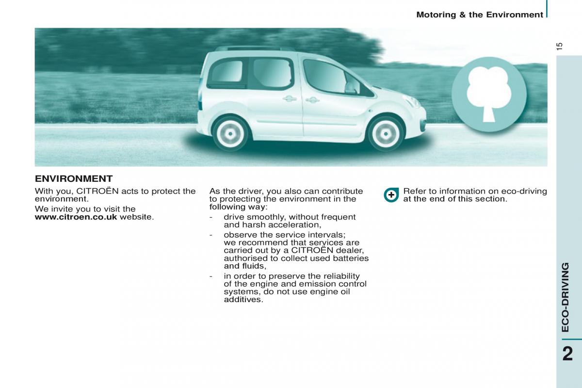 Citroen Berlingo Multispace II 2 owners manual / page 17