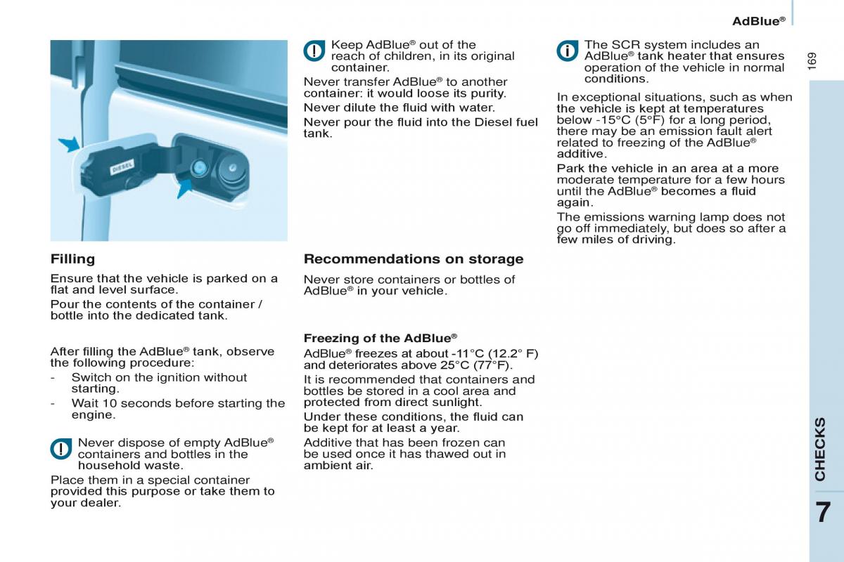 Citroen Berlingo Multispace II 2 owners manual / page 171