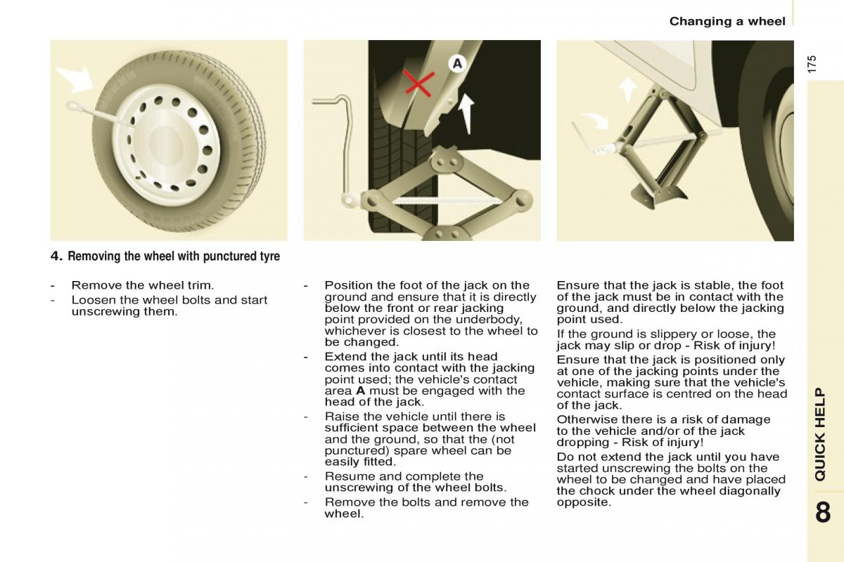 Citroen Berlingo Multispace II 2 owners manual / page 177