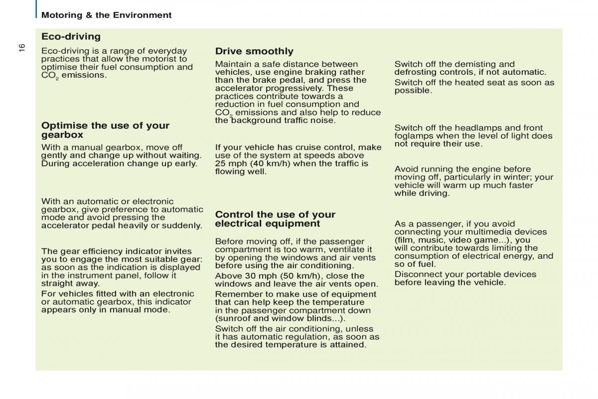 Citroen Berlingo Multispace II 2 owners manual / page 18