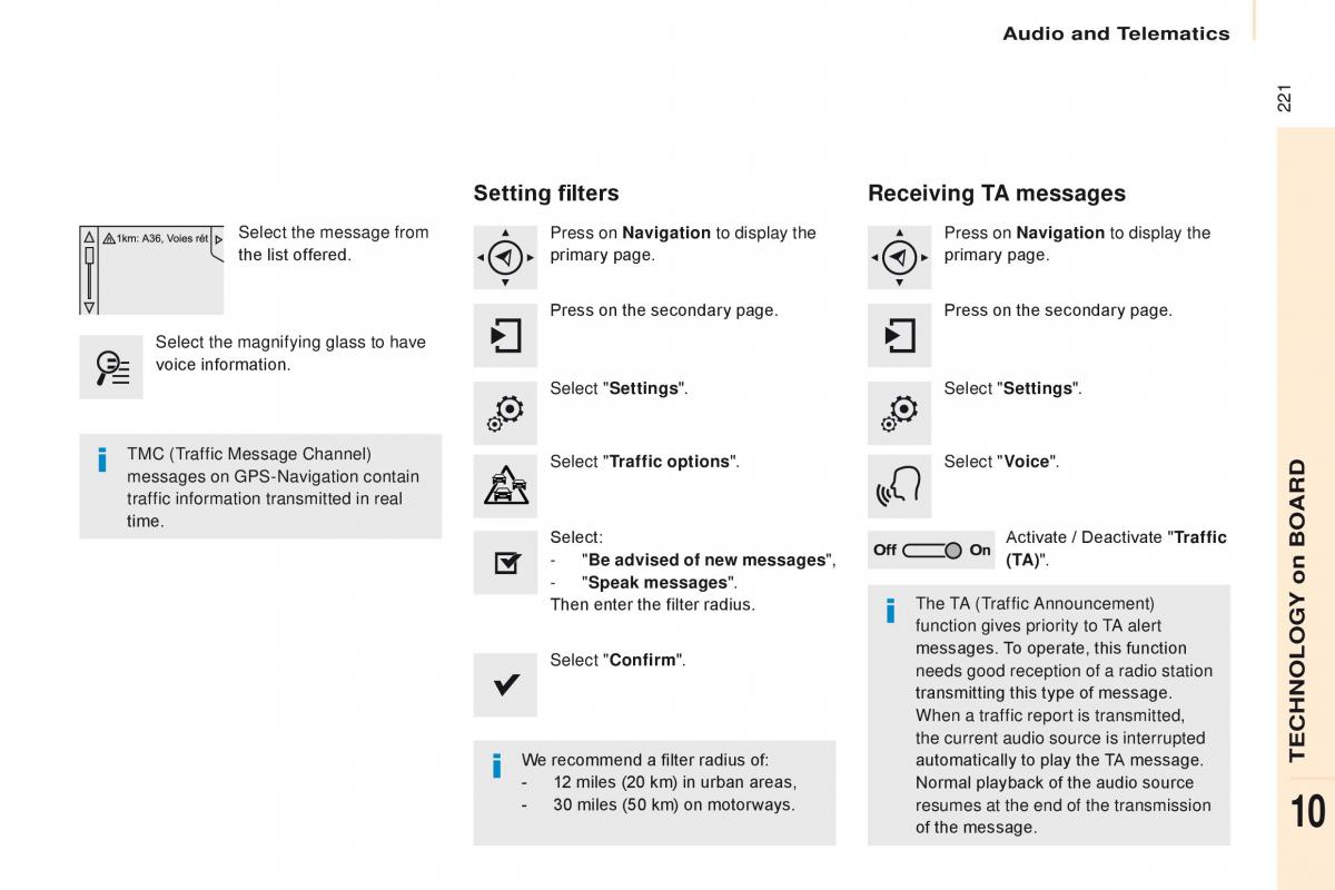 Citroen Berlingo Multispace II 2 owners manual / page 223