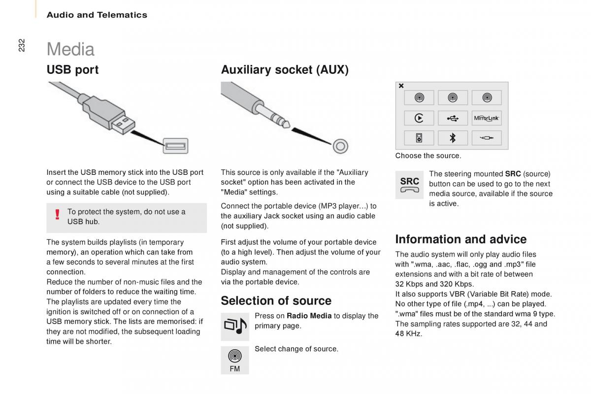 Citroen Berlingo Multispace II 2 owners manual / page 234