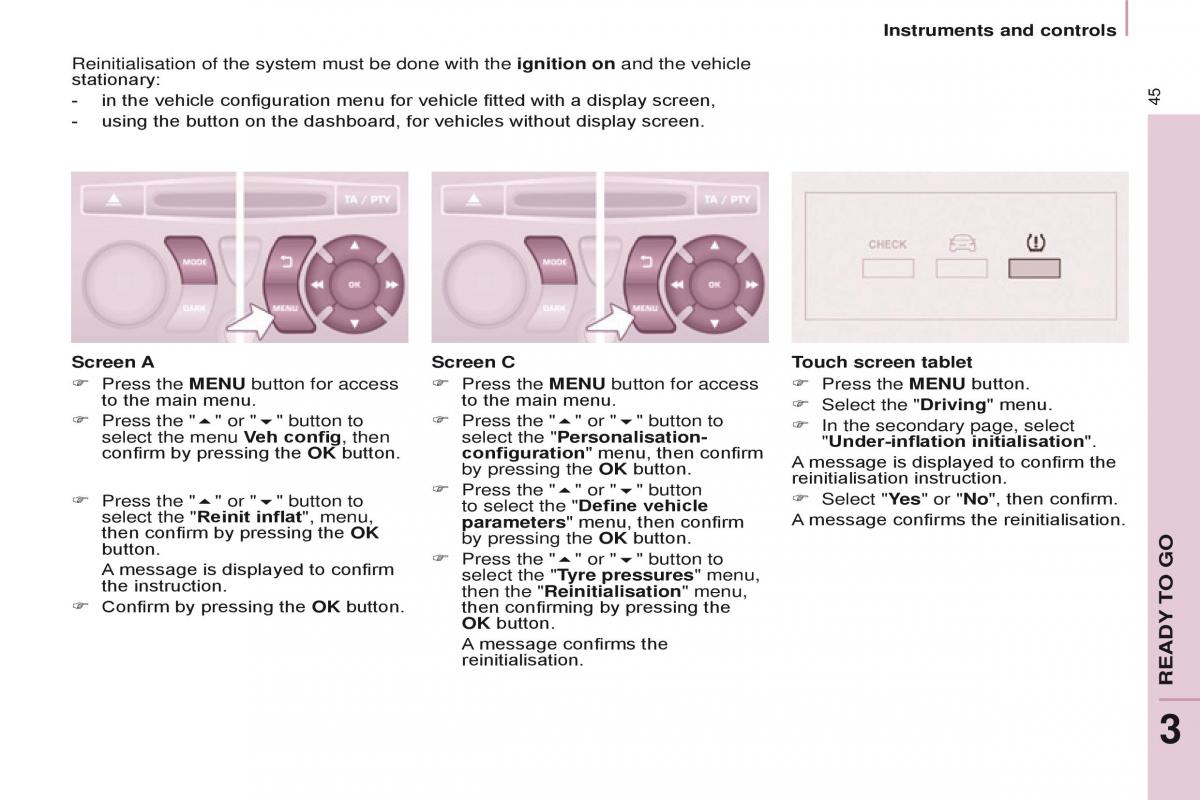 Citroen Berlingo Multispace II 2 owners manual / page 47