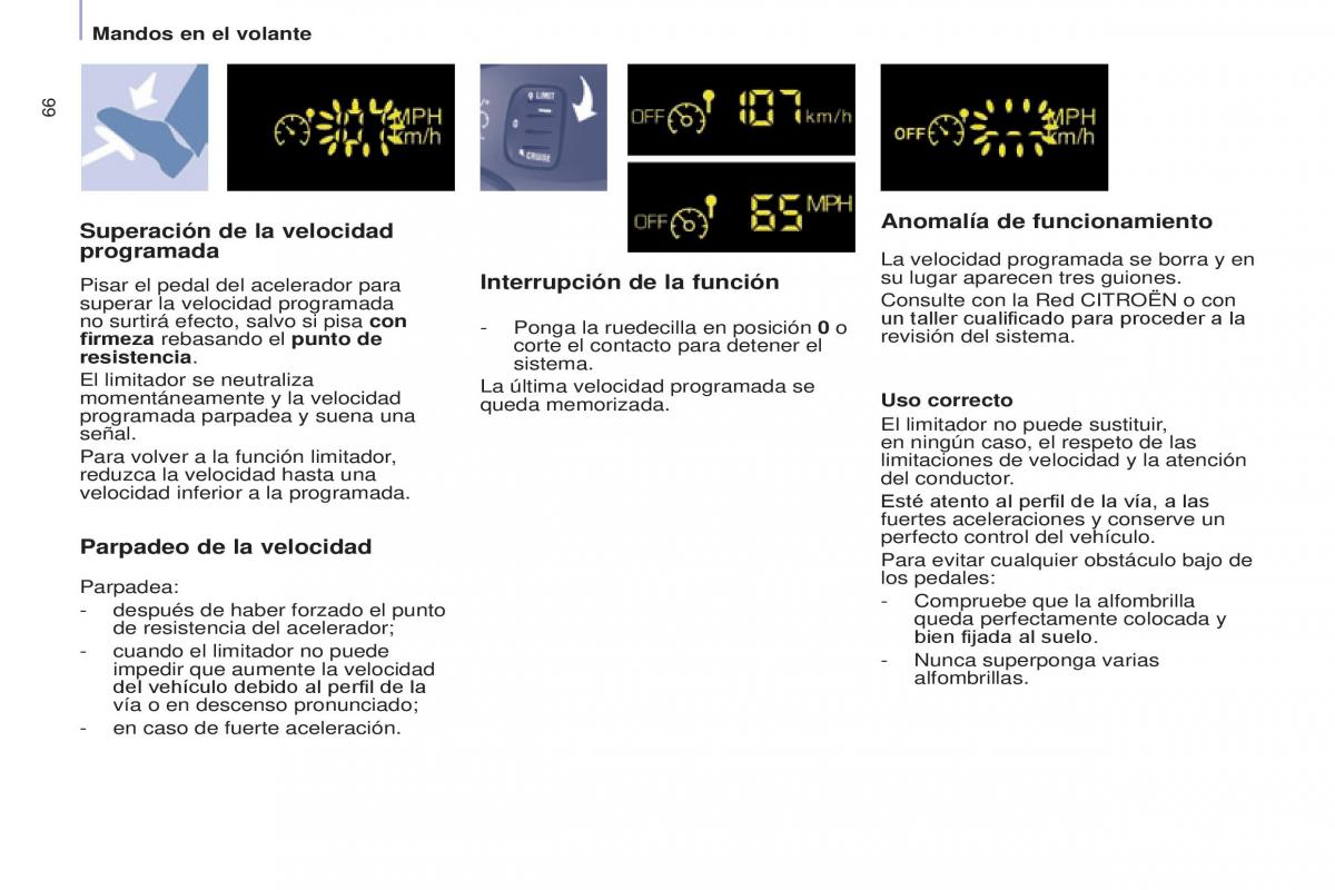 Citroen Berlingo Multispace II 2 manual del propietario / page 68