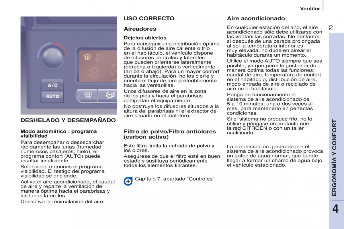 Citroen Berlingo Multispace II 2 manual del propietario / page 75