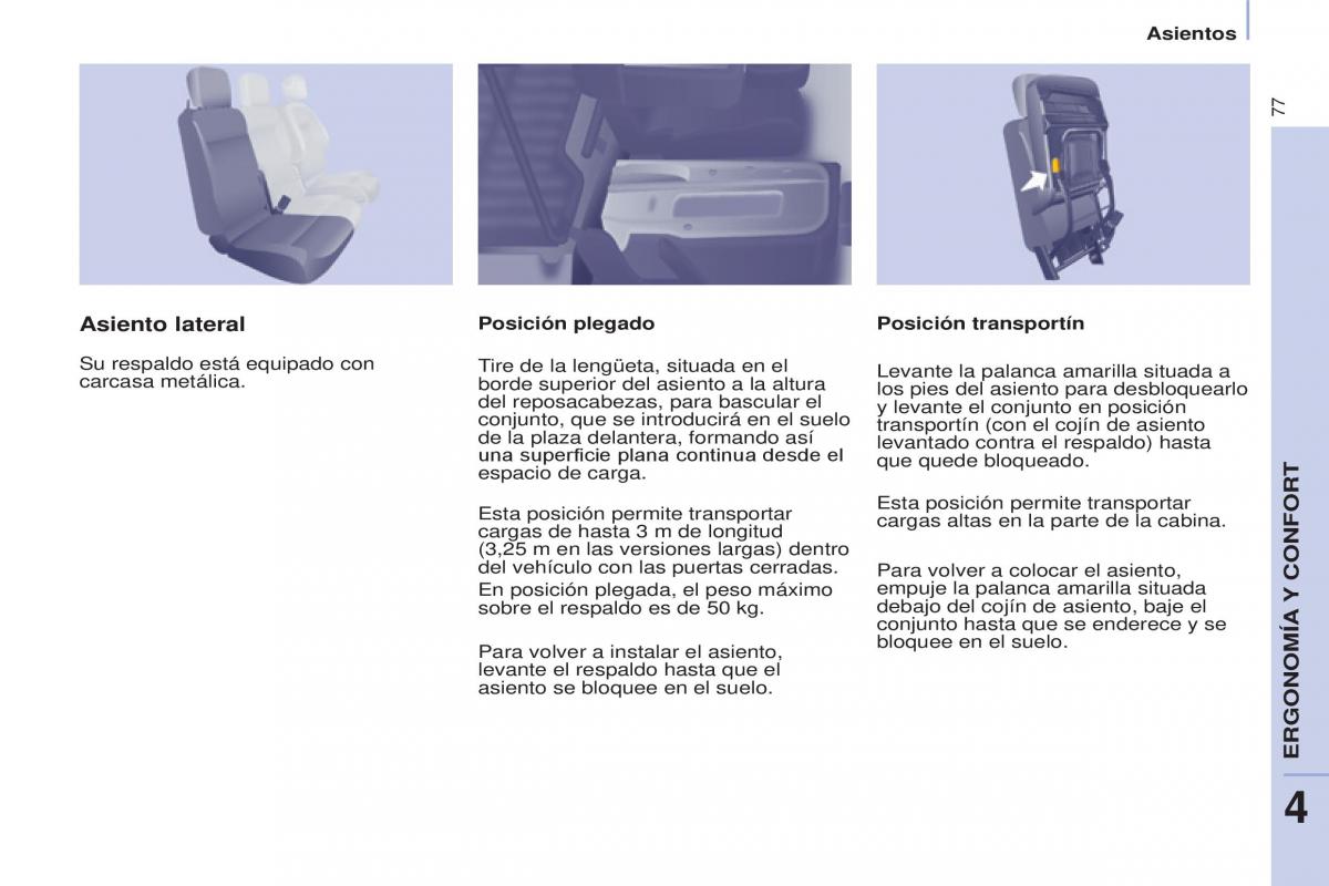 Citroen Berlingo Multispace II 2 manual del propietario / page 79