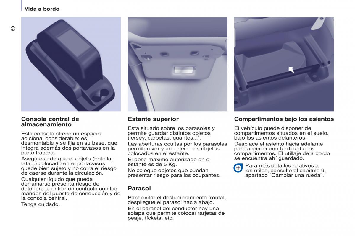 Citroen Berlingo Multispace II 2 manual del propietario / page 82