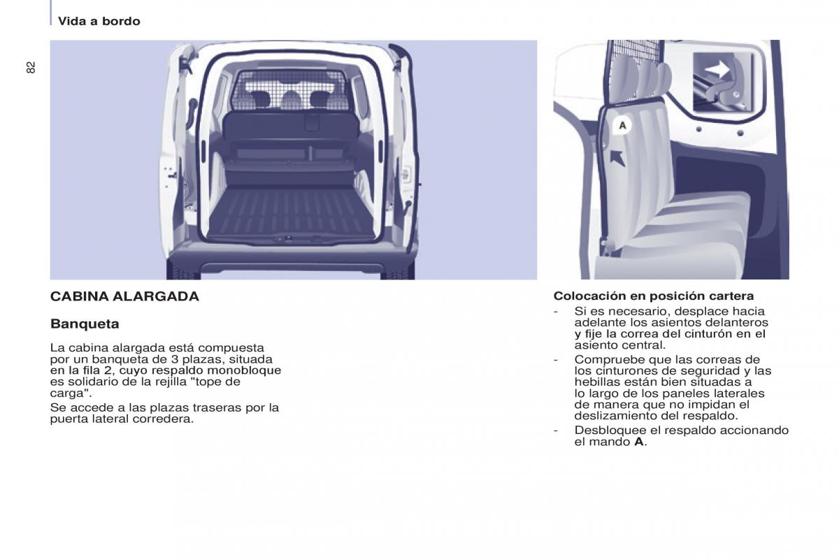 Citroen Berlingo Multispace II 2 manual del propietario / page 84