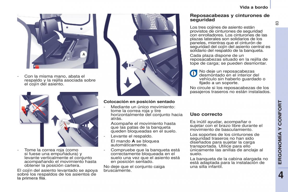 Citroen Berlingo Multispace II 2 manual del propietario / page 85