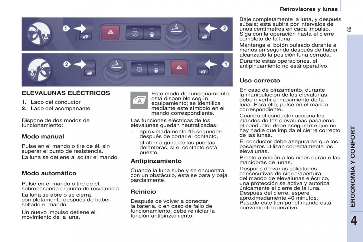 Citroen Berlingo Multispace II 2 manual del propietario / page 91