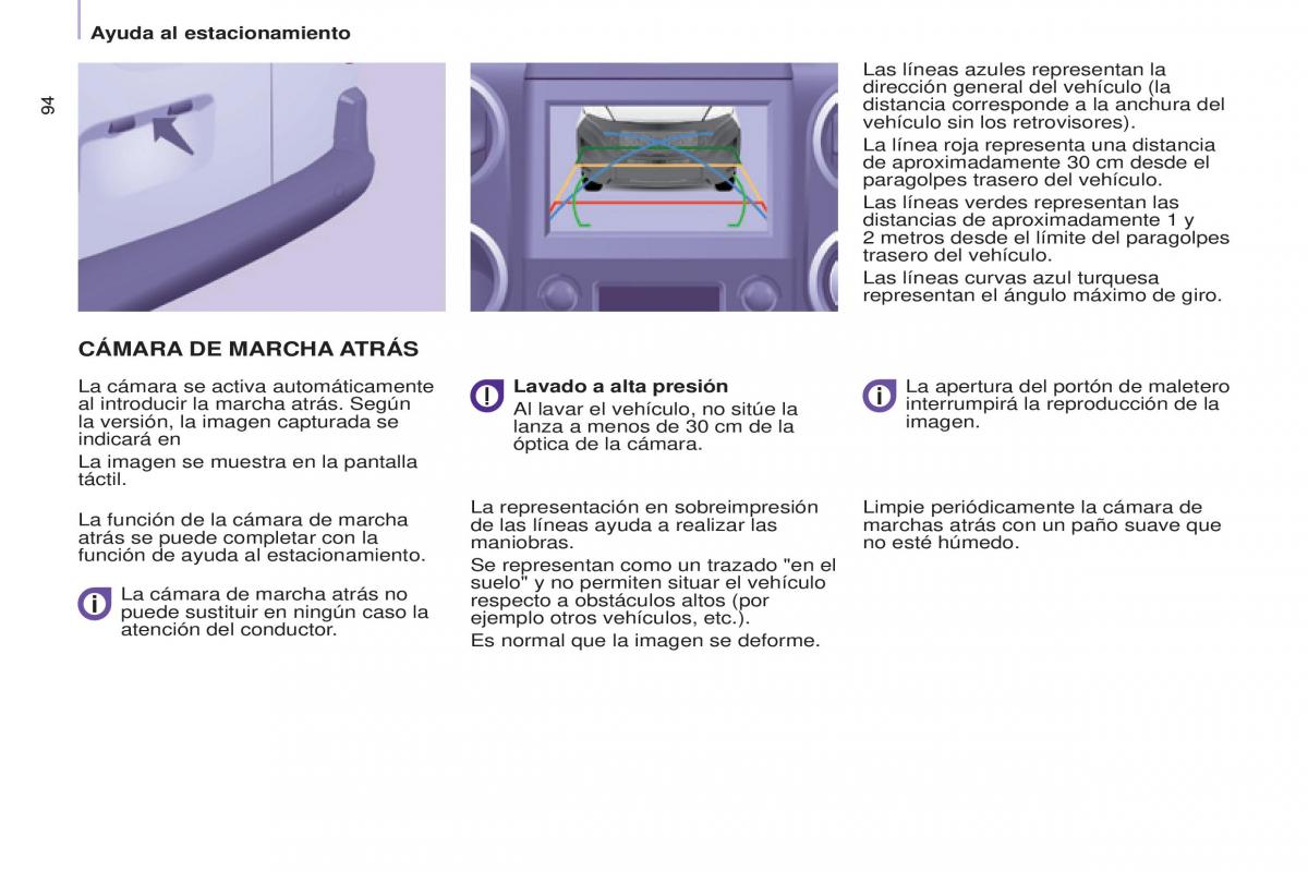 Citroen Berlingo Multispace II 2 manual del propietario / page 96