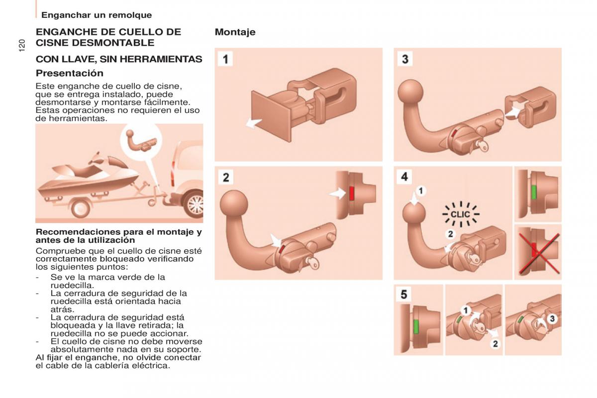 Citroen Berlingo Multispace II 2 manual del propietario / page 122