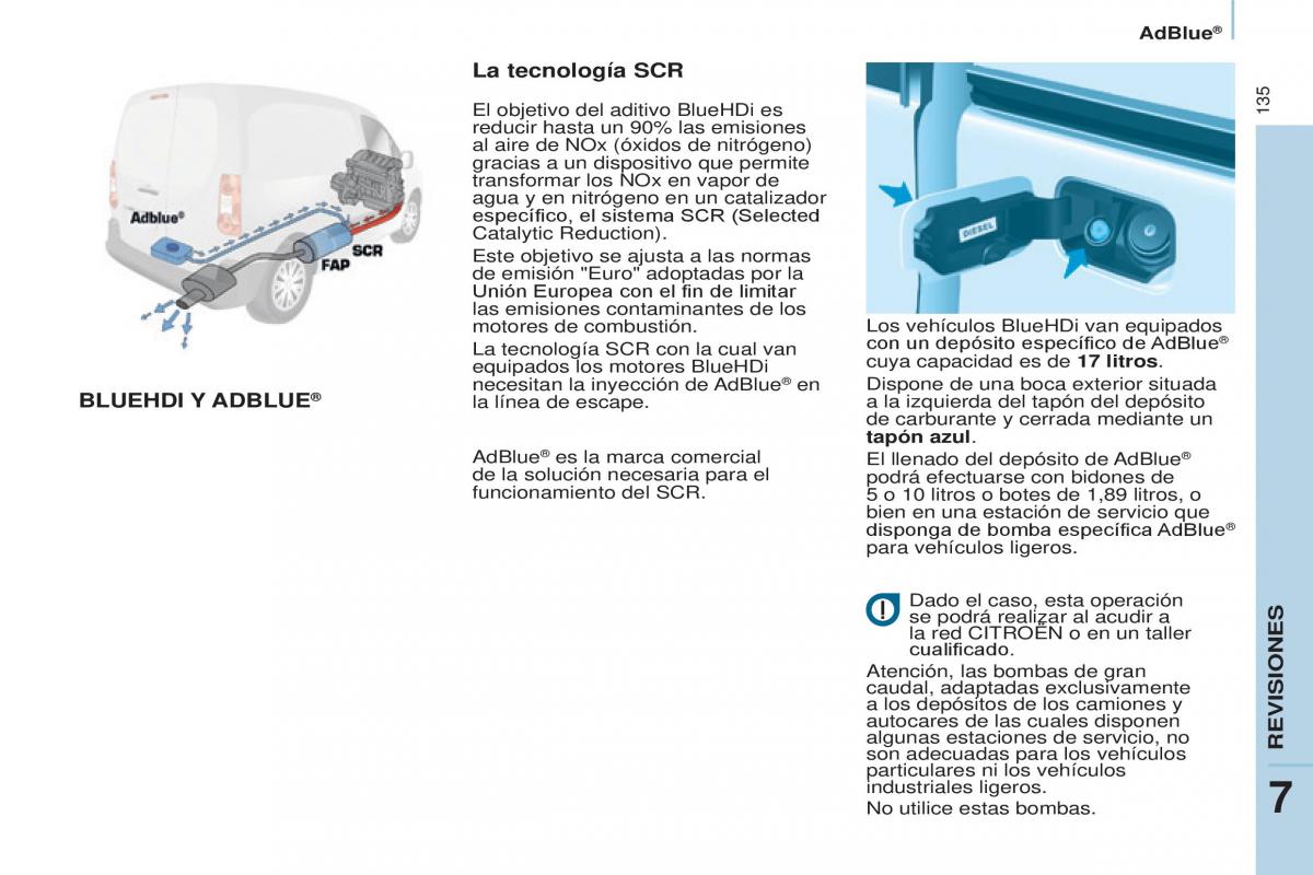 Citroen Berlingo Multispace II 2 manual del propietario / page 137