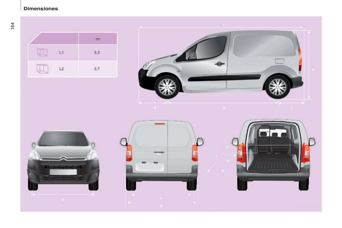 Citroen Berlingo Multispace II 2 manual del propietario / page 166