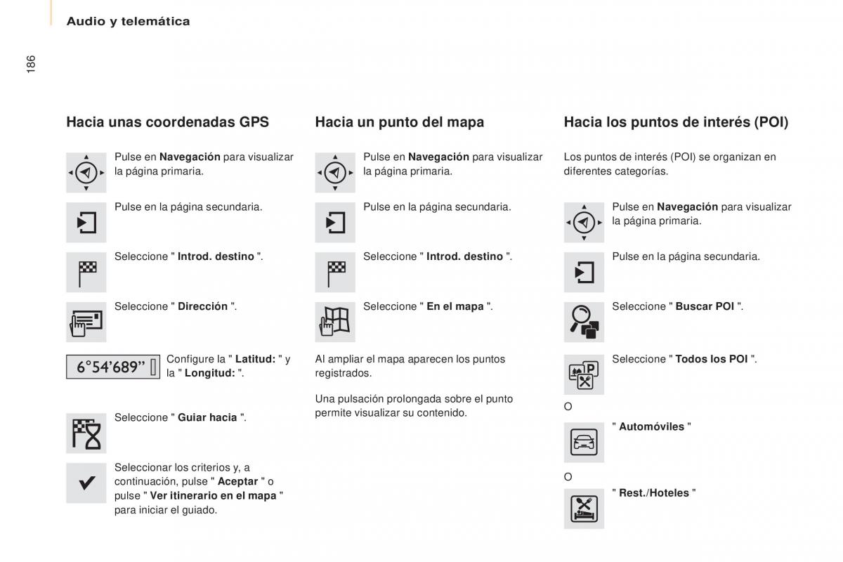 Citroen Berlingo Multispace II 2 manual del propietario / page 188