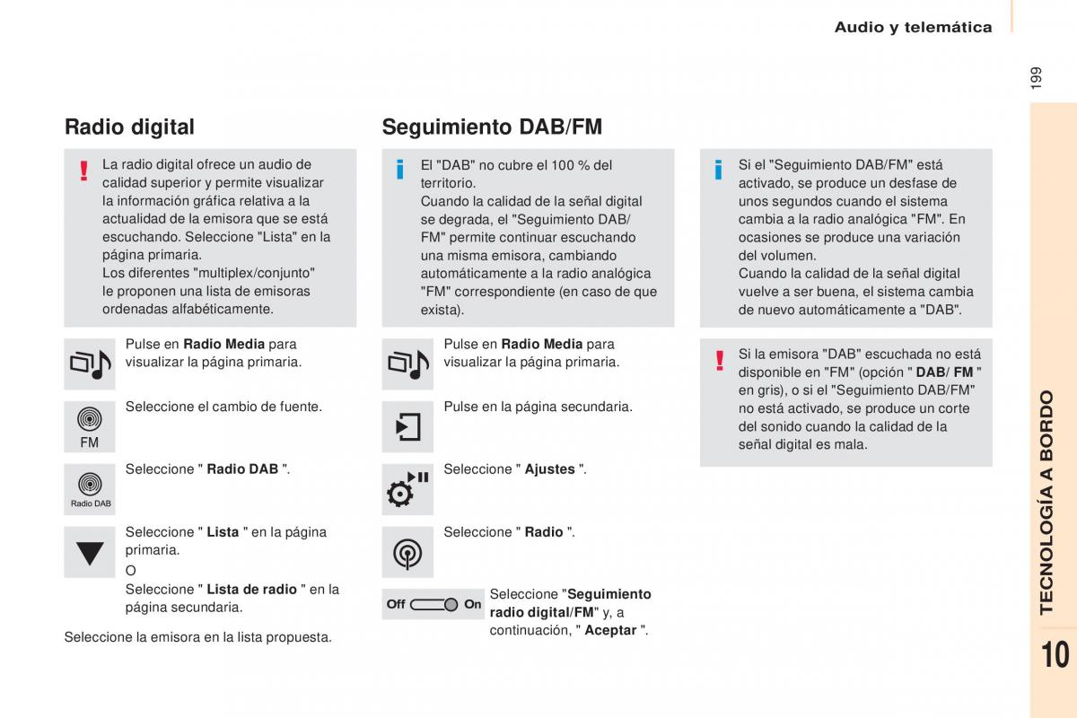 Citroen Berlingo Multispace II 2 manual del propietario / page 201