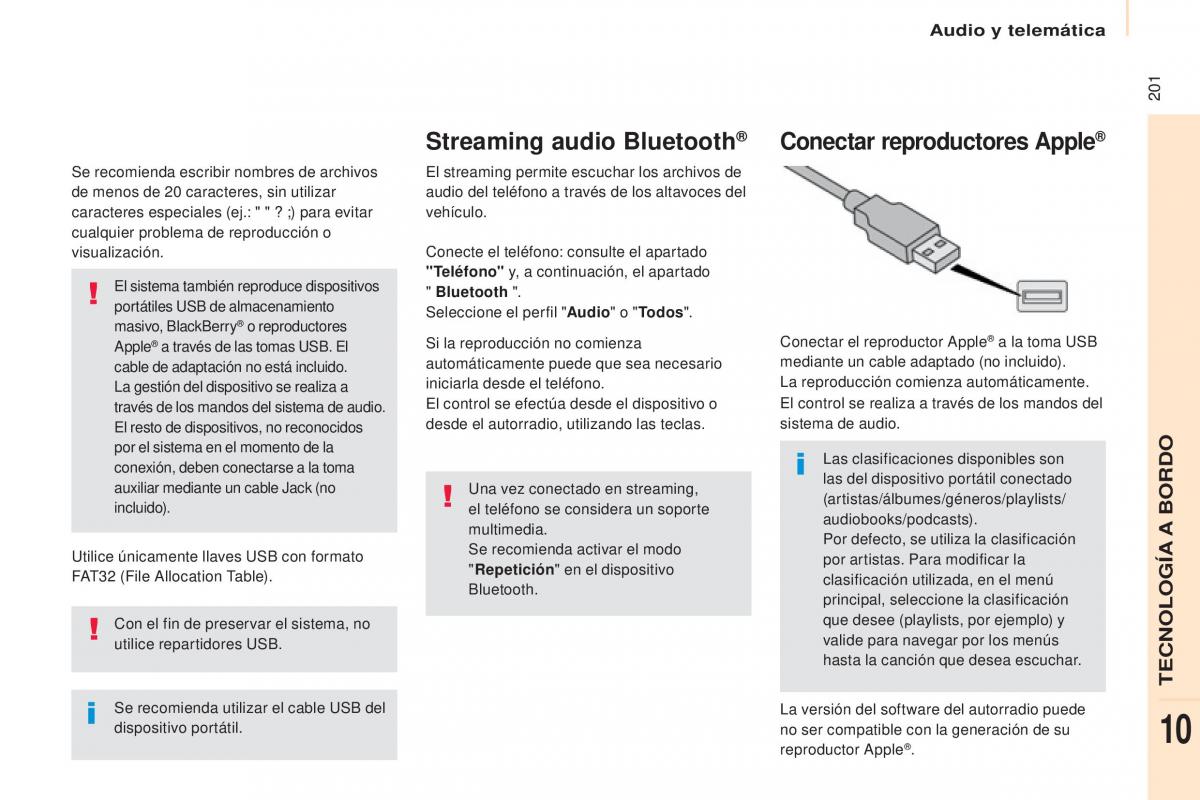 Citroen Berlingo Multispace II 2 manual del propietario / page 203