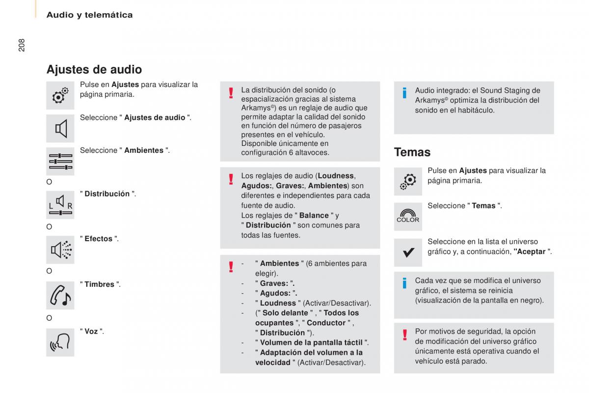 Citroen Berlingo Multispace II 2 manual del propietario / page 210