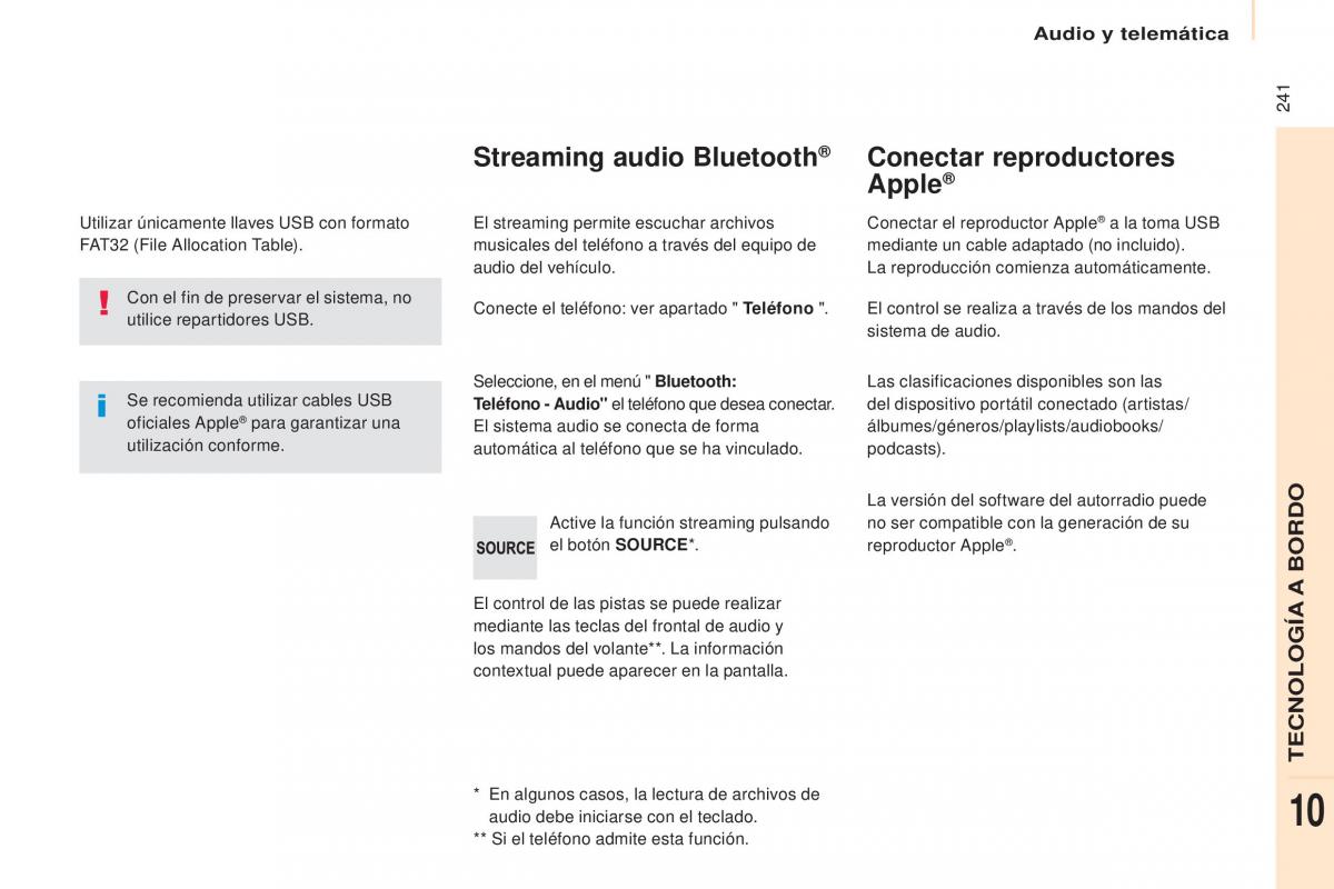 Citroen Berlingo Multispace II 2 manual del propietario / page 243