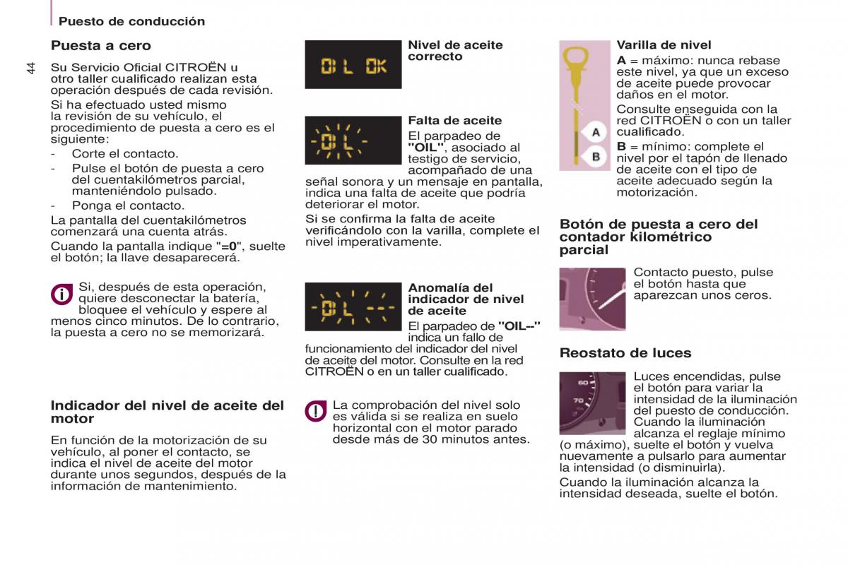 Citroen Berlingo Multispace II 2 manual del propietario / page 46