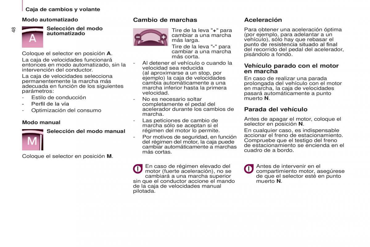 Citroen Berlingo Multispace II 2 manual del propietario / page 50