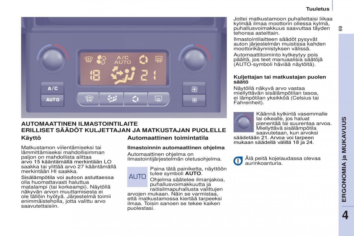 Citroen Berlingo Multispace II 2 omistajan kasikirja / page 71