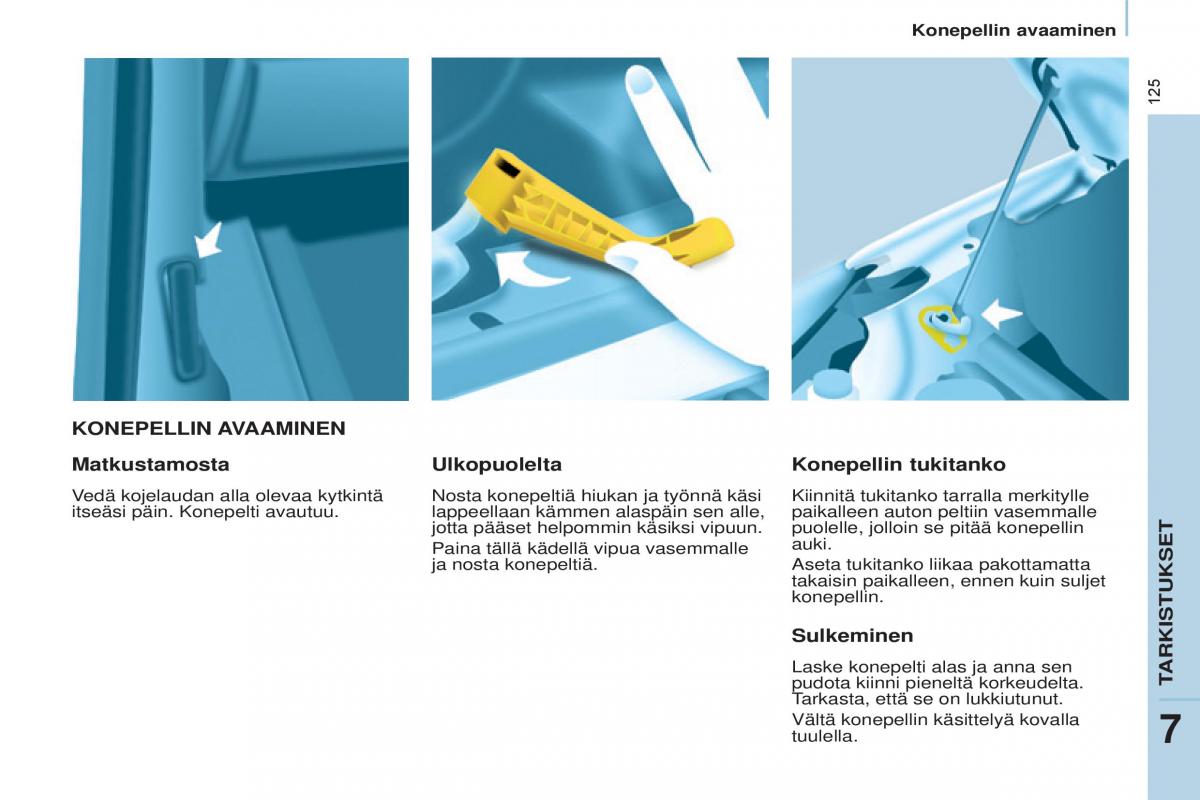 Citroen Berlingo Multispace II 2 omistajan kasikirja / page 127