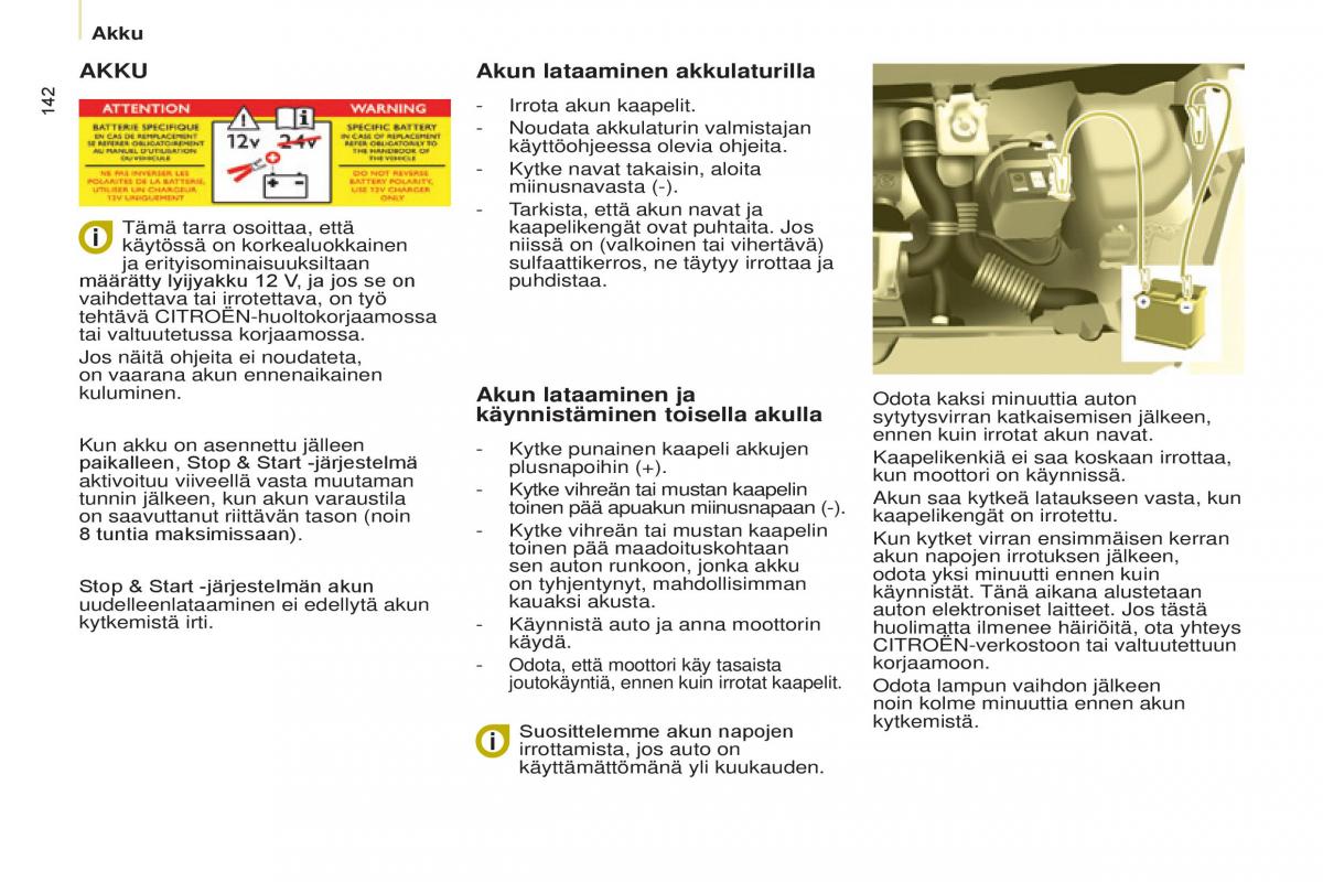 Citroen Berlingo Multispace II 2 omistajan kasikirja / page 144