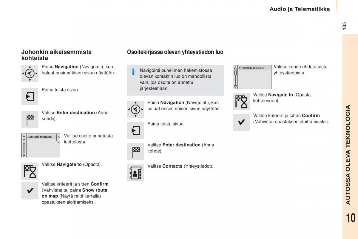 Citroen Berlingo Multispace II 2 omistajan kasikirja / page 187