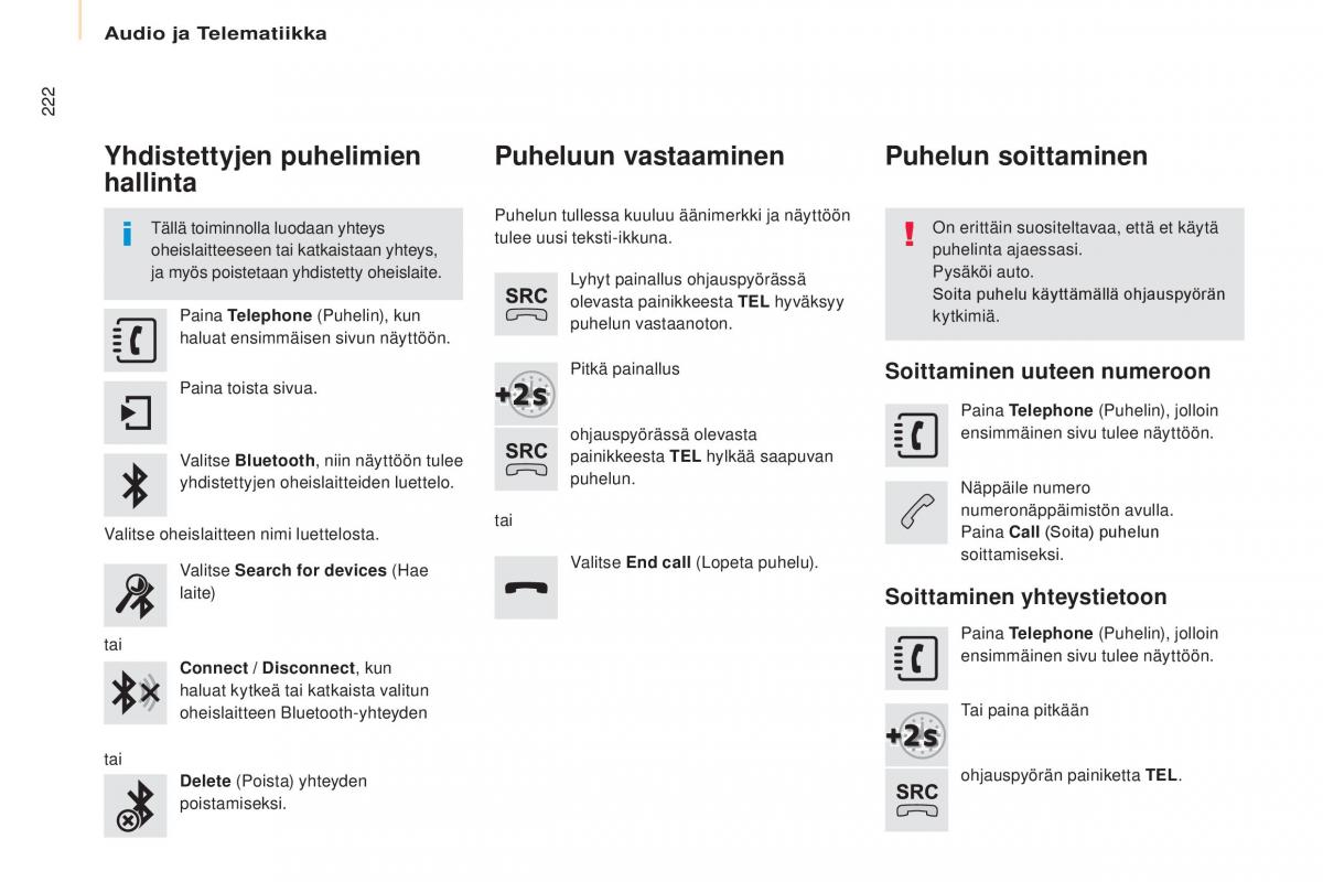 Citroen Berlingo Multispace II 2 omistajan kasikirja / page 224