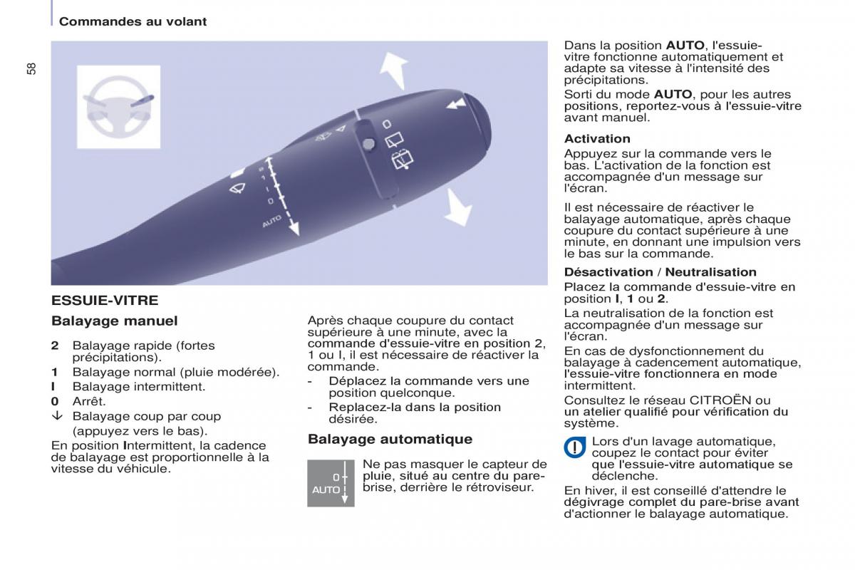 Citroen Berlingo Multispace II 2 manuel du proprietaire / page 60