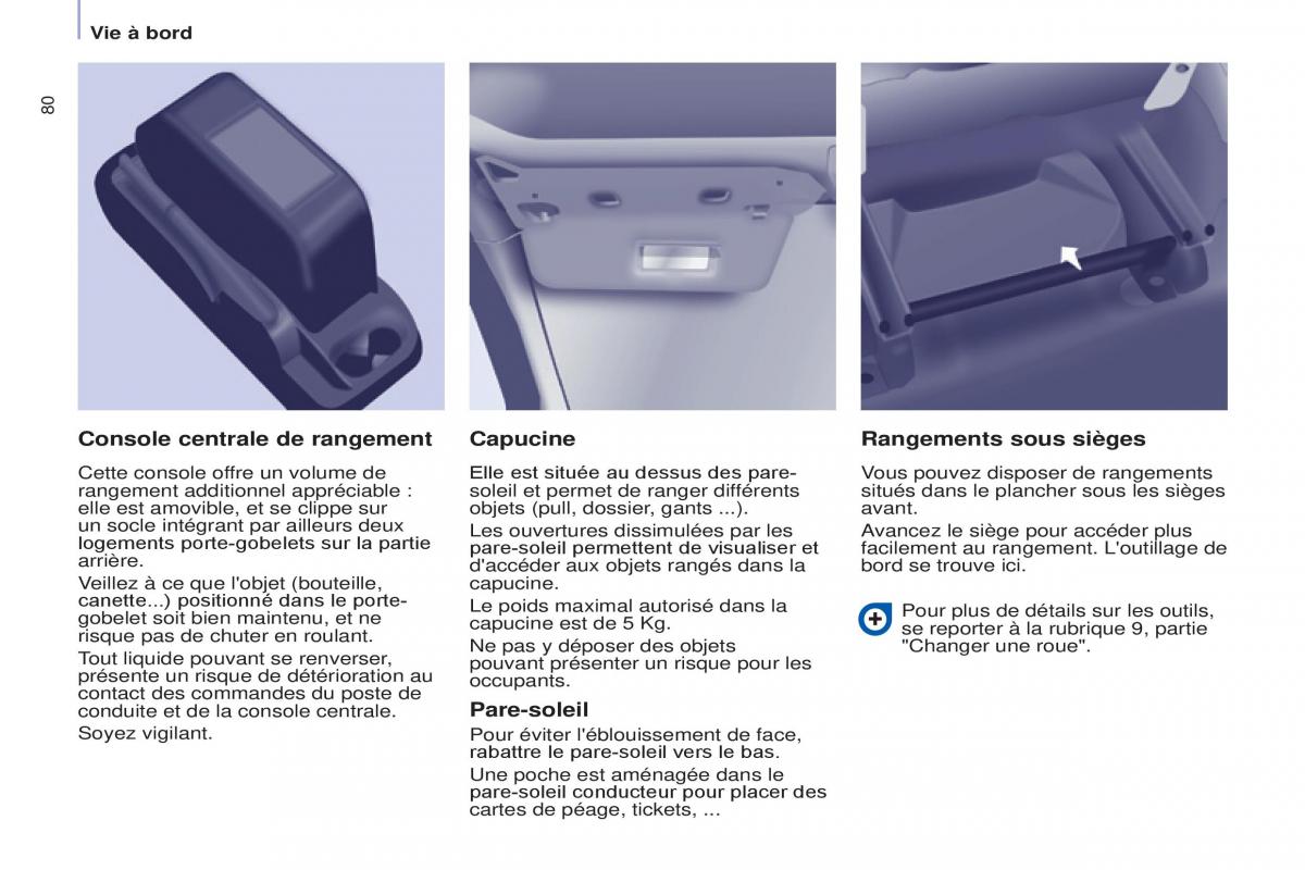 Citroen Berlingo Multispace II 2 manuel du proprietaire / page 82