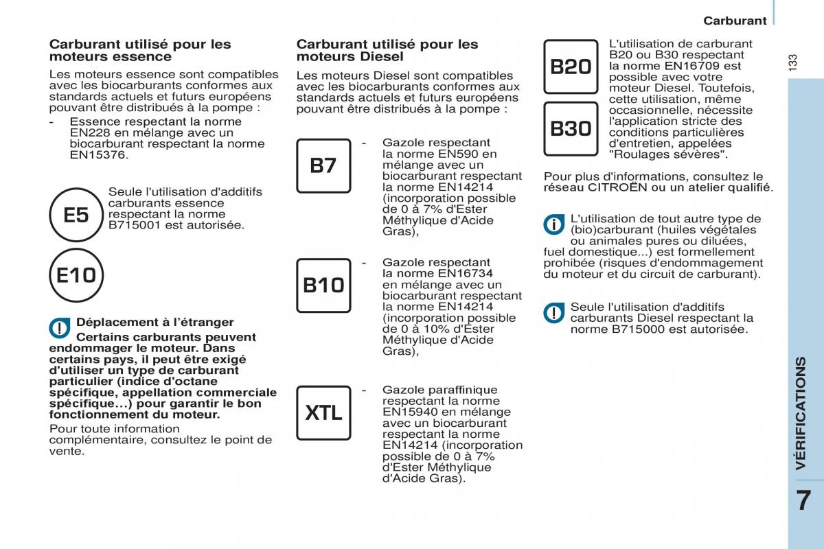 Citroen Berlingo Multispace II 2 manuel du proprietaire / page 135