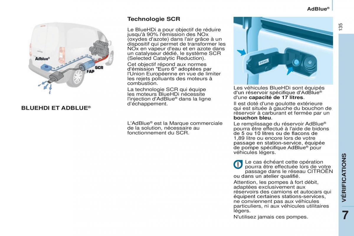 Citroen Berlingo Multispace II 2 manuel du proprietaire / page 137