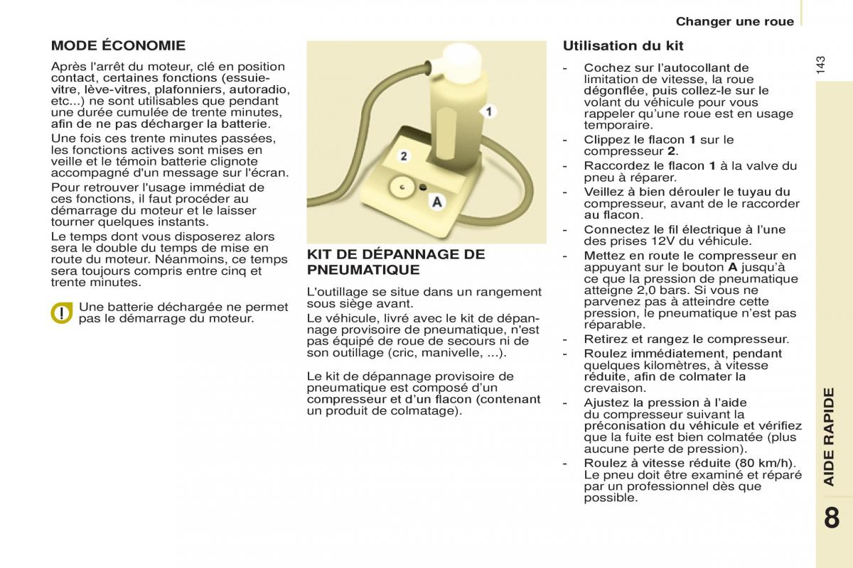 Citroen Berlingo Multispace II 2 manuel du proprietaire / page 145