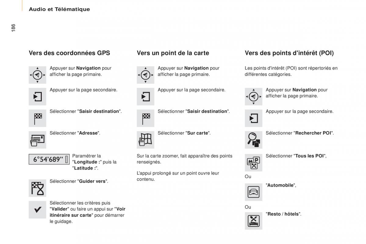 Citroen Berlingo Multispace II 2 manuel du proprietaire / page 188