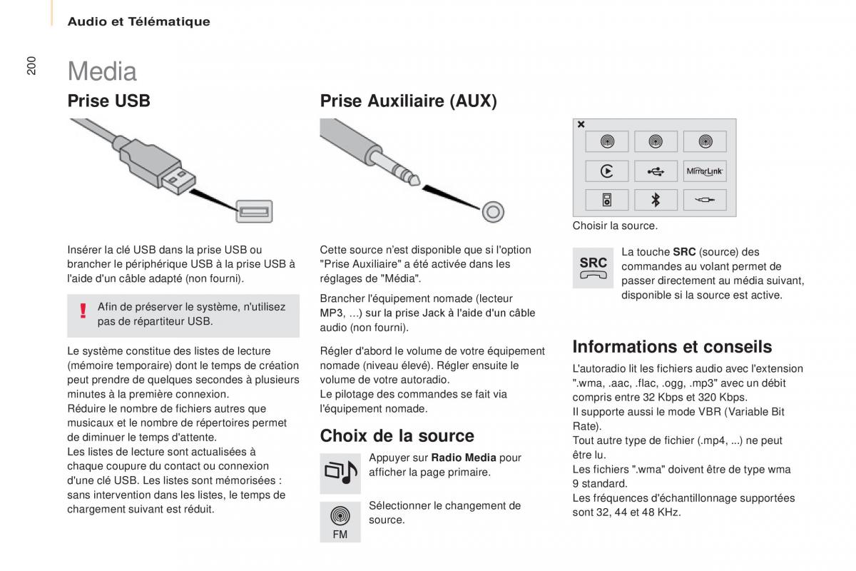 Citroen Berlingo Multispace II 2 manuel du proprietaire / page 202