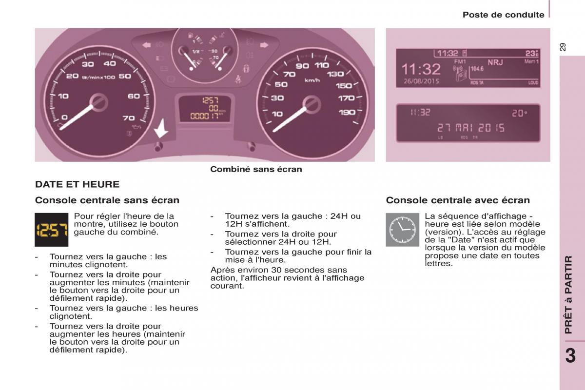 Citroen Berlingo Multispace II 2 manuel du proprietaire / page 31