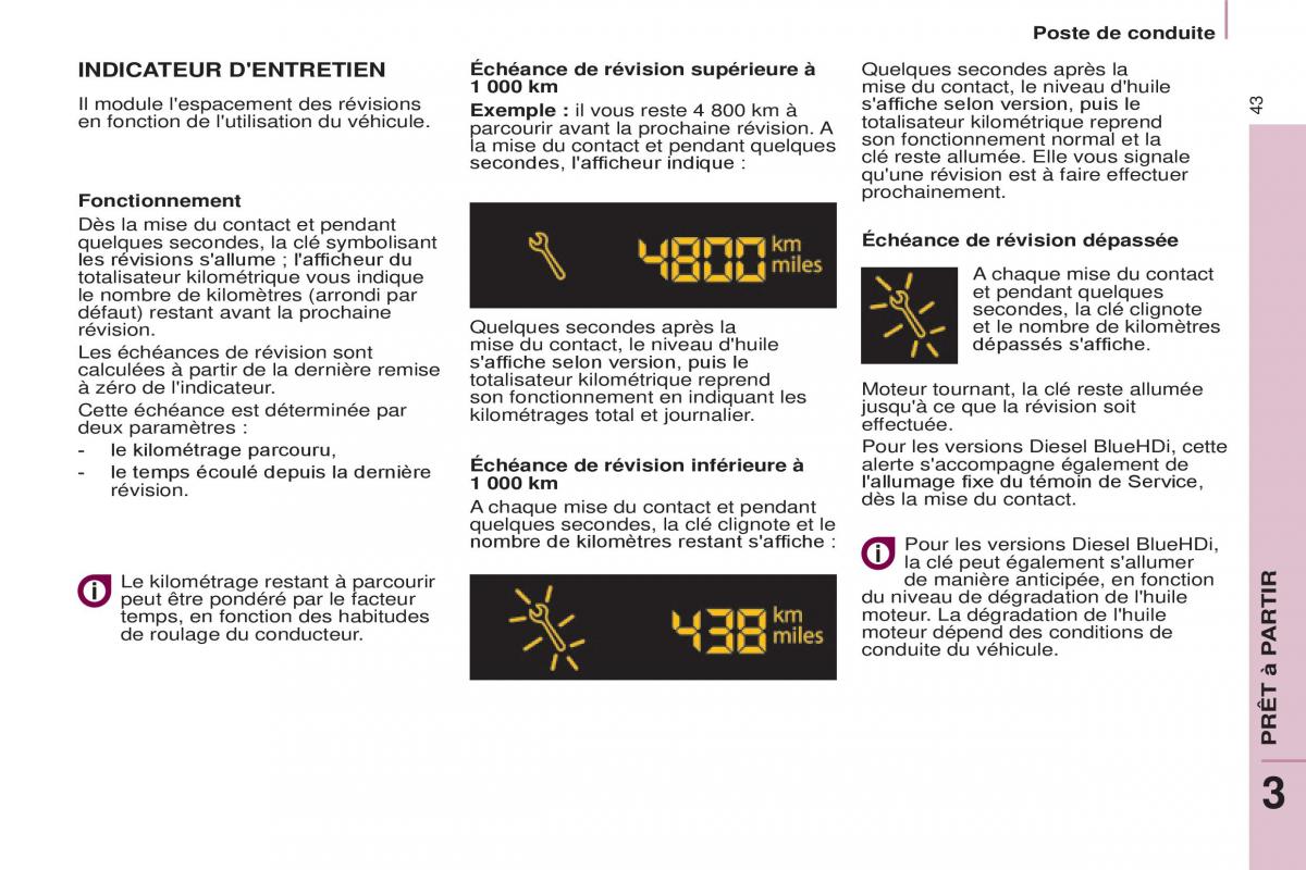 Citroen Berlingo Multispace II 2 manuel du proprietaire / page 45