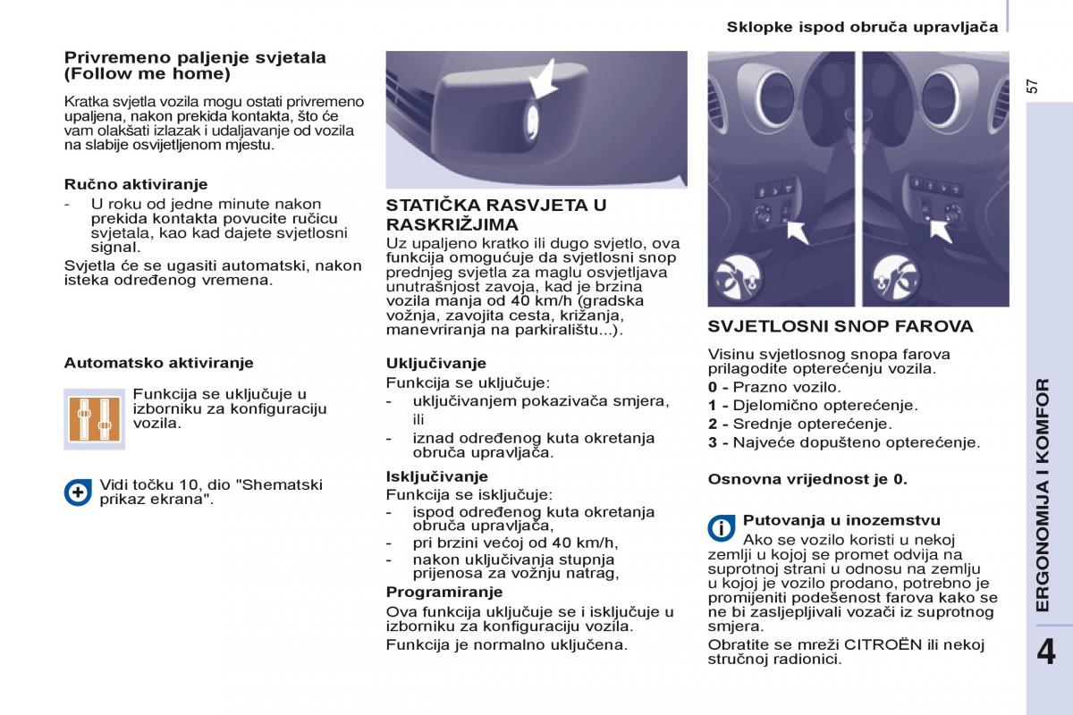 Citroen Berlingo Multispace II 2 vlasnicko uputstvo / page 59